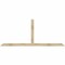 Ekena Millwork Portland Rough Sawn Timber Gable Bracket, Douglas Fir, 96"W x 40"H x 2"D x 4"F, 10/12 Pitch GBW096X40X0204POR00RDF - alternate 1